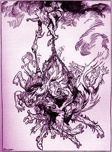 Hop-Frog von Edgar Allan Poe von Arthur Rackham