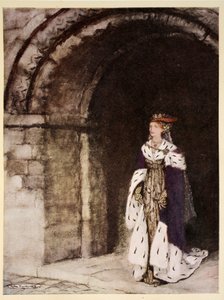Wie Dame Lionesse wie eine Prinzessin herauskam, Illustration aus 