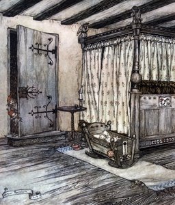 Illustration von Arthur RACKHAM für Ein Sommernachtstraum von William SHAKESPEARE von Arthur Rackham
