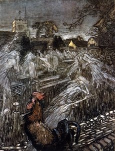 Illustration von Arthur Rackham für Ein Sommernachtstraum von William Shakespeare von Arthur Rackham