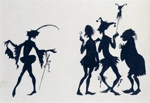 Illustration aus Dornröschen, Ausgabe von C.S. Evans, veröffentlicht 1920