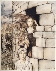 Jungfrau Maleen, aus Brüderchen & Schwesterchen und andere Märchen der Brüder Grimm, veröffentlicht 1917
