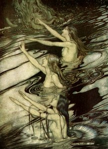 Götterdämmerung von Arthur Rackham