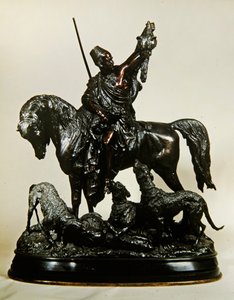 Kabyle kehrt von der Jagd zurück, ca. 1870 von Arthur Waagen