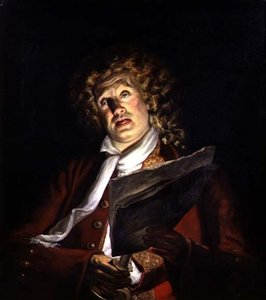 Porträt eines Schauspielers, Charles Dibdin (1745-1814), um 1810 von Arthur William Devis