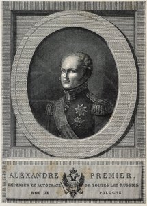 ALEXANDER I. von Russland (1777-1825). Zar von Russland (1801-1825) von Artist Unknown
