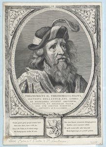 Graf von Holland Dietrich II. (Druck)