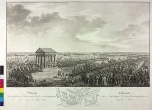 Defilierung am 11. Oktober 1833