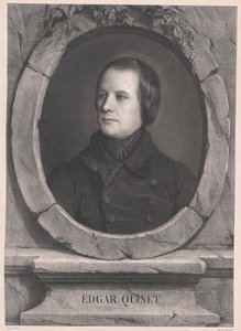 Edgar Quinet (Druck) von Artist Unknown