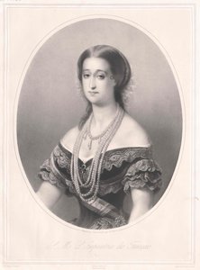 Kaiserin von Frankreich Eugénie von Artist Unknown