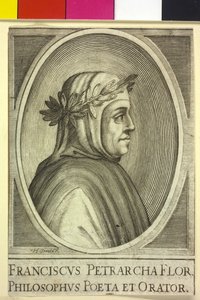 Francesco Petrarca von Artist Unknown