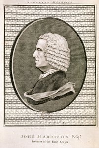 Porträt von John Harrison von Artist Unknown