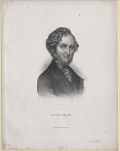 Hector Berlioz (Druck) von Artist Unknown
