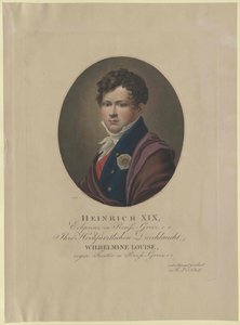 Heinrich Graf Reuß zu Greiz von Artist Unknown