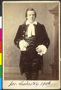 Joseph Lewinsky in "Pitt und Fox" von Rudolf von Gottschall von Artist Unknown