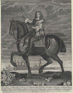 König von Dänemark Friedrich III von Artist Unknown