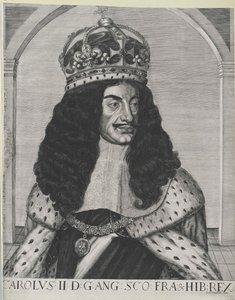 König von England Karl II.
