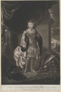 König von England Georg IV von Artist Unknown