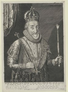 König von Frankreich Heinrich IV von Artist Unknown