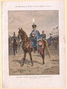 König von Italien Humbert I von Artist Unknown