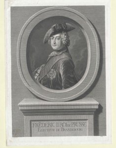 König von Preußen Friedrich II von Artist Unknown