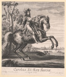 König von Schweden Karl XI. von Artist Unknown