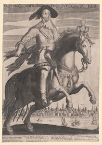 König von Schweden Gustav II. Adolf von Artist Unknown