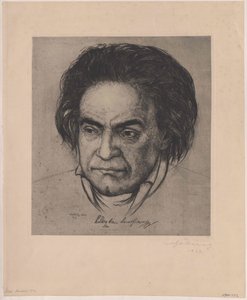 Ludwig van Beethoven von Artist Unknown