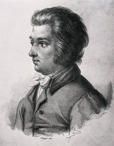 MOZART, Wolfgang Amadeus (1756-1791). Österreichischer Komponist der klassischen Musik