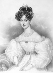 Marie Charlotte Baronin von Kerpen (+1841) von Artist Unknown