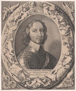 Oliver Cromwell von Artist Unknown