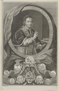 Papst Clemens XIV von Artist Unknown