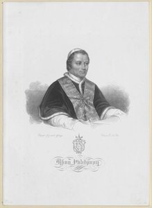 Papst Pius IX von Artist Unknown