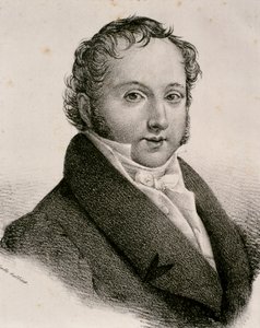 Porträt von Gioachino Antonio Rossini von Artist Unknown