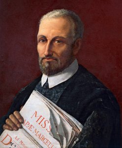 Porträt von Giovanni Pierluigi da Palestrina, italienischer Komponist von Artist Unknown