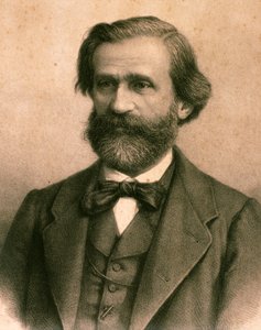 Porträt von Giuseppe Fortunino Francesco Verdi (Radierung)