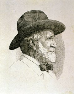 Porträt von Giuseppe Fortunino Francesco Verdi von Artist Unknown