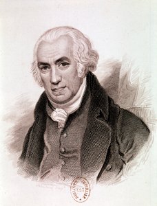 Porträt von James Watt, schottischer Erfinder, Maschinenbauingenieur und Chemiker
