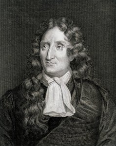 Porträt von Jean de La Fontaine (Gravur) von Artist Unknown