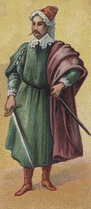 Porträt von Khizir Khayr ad-Din, bekannt als Barbarossa, türkischer Pirat und Admiral von Artist Unknown