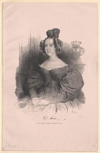 Königin von Portugal Maria II. da Ehre