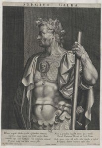 Römischer Kaiser Galba von Artist Unknown