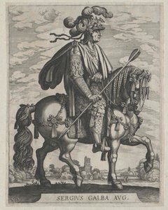 Römischer Kaiser Galba von Artist Unknown