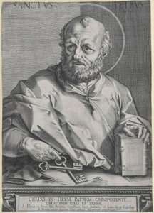 Heiliger Apostel Petrus von Artist Unknown
