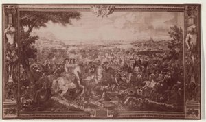 Die Entlastung Wiens 1683 - Gobelinteppich in der "Ritterstube" der Wiener Hofburg von Artist Unknown
