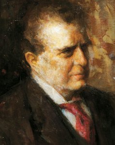 Porträt von Pietro Mascagni