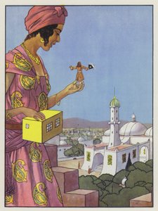Illustration für Gullivers Reisen von Jonathan Swift von Artus Scheiner