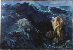 Charybdis und Scylla, 1894 von Ary Ernest Renan