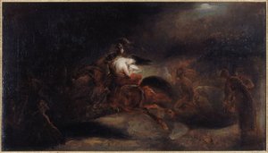Lénore, die Toten reiten schnell, ca. 1830 von Ary Scheffer