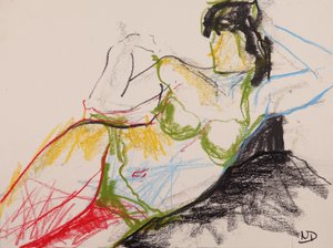 Wäschemodel von Nadine Dschaak 